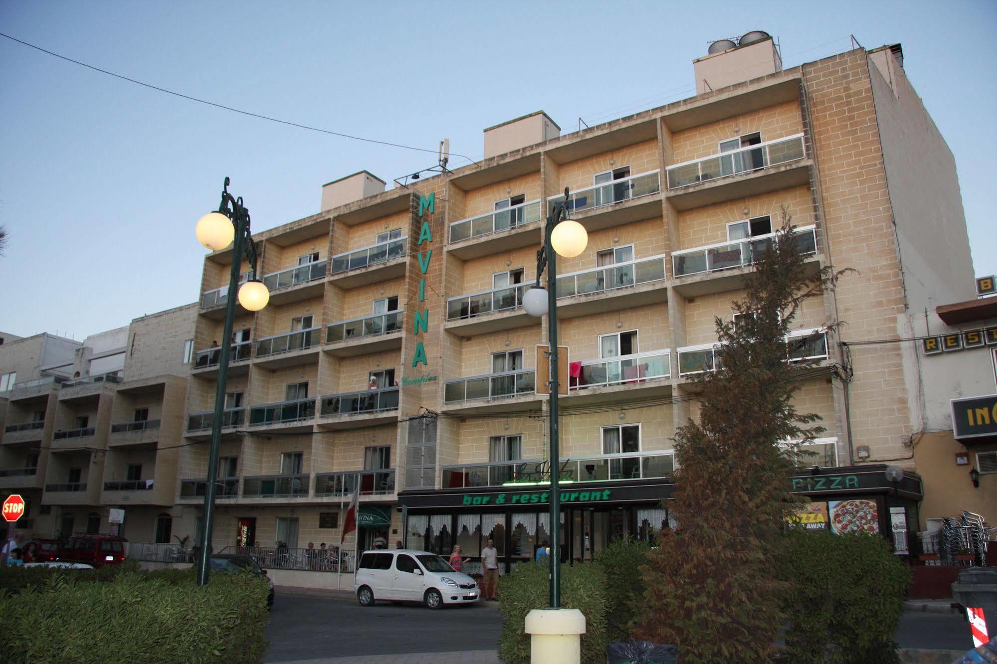 Mavina Hotel & Apartments Buġibba Екстериор снимка